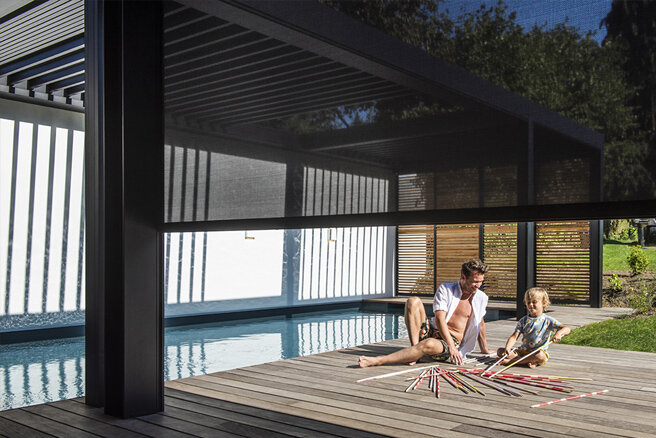 Interiérové stínění