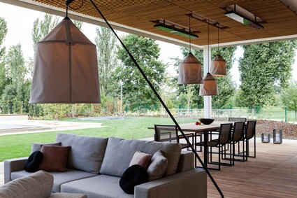 Hostivařský dům: terasa