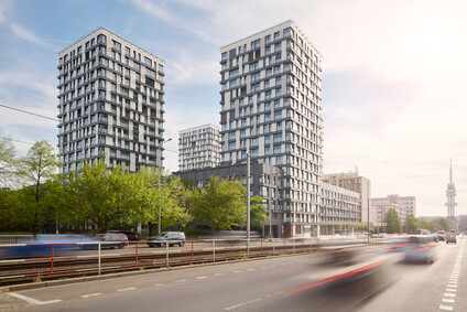 Venkovní žaluzie pro Garden Towers 